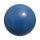 Plastic bal 22 cm - druk op 4 posities blauw