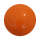Plastic bal 22 cm 10 panelen -druk 2 posities oranje