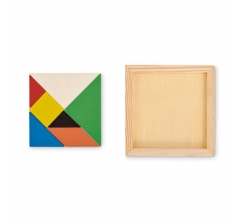 Tangram in hout bedrukken