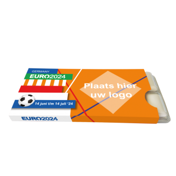 Afbeelding van relatiegeschenk:Sportlife® WK-kauwgom met speelschema